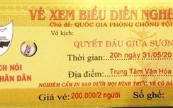 Giả cán bộ công an, ép mua vé xem ca kịch