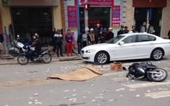 Xe “hổ vồ” đâm xe máy, hai cha con thương vong