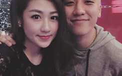 Á hậu Tú Anh khoe ảnh chụp cùng Seungri nhóm BigBang