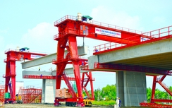 Công trường kiểu mẫu tại dự án cao tốc Bến Lức-Long Thành