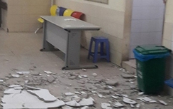 BV Nhi T.Ư nói gì vụ vữa trần rơi trúng 2 bệnh nhân?