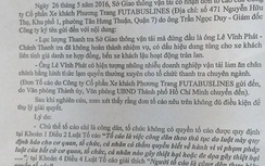 Sở GTVT TP. HCM không thụ lý đơn tố Chánh thanh tra