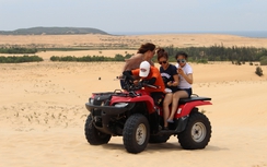 Thử cảm giác mạnh ở Bàu Trắng