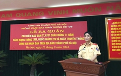 Ra quân đảm bảo TTATGT dịp Quốc khánh 2/9