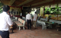 Cưỡng chế quán bia dưới gầm cầu vượt QL18