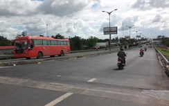 Đường dẫn cầu Cần Thơ đã được sửa chữa