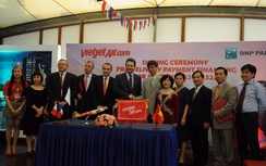 BNP Paribas tài trợ gần 60 triệu USD cho Vietjet mua máy bay