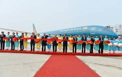 Vietnam Airlines “chào” CHK Cát Bi mới bằng Boeing 787 Dreamliner