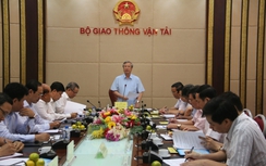 Đoàn công tác của Bộ Chính trị làm việc với Bộ GTVT