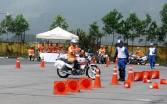 Honda Việt Nam hỗ trợ đào tạo CSGT nâng cao kỹ năng lái xe