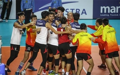 Bóng chuyền nam Việt Nam đánh bại ứng cử viên vô địch Trung Quốc