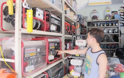 Nắng nóng, dịch vụ cho thuê máy phát điện "được mùa"
