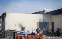 Cháy kho, 120 tấn cá đông lạnh bị "nướng chín"