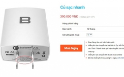 Ngày đầu bán ra, BPhone bị chê phí ship đắt, củ sạc "tàu"