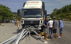 Ô tô mất lái đâm liên hoàn, 1 người tử vong