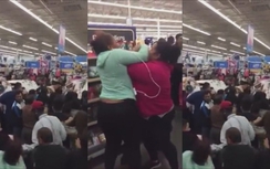 Clip: "Choảng" nhau kinh hoàng trong ngày Black Friday 2015