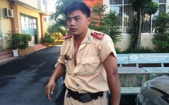 CSGT bị tài xế xe tải đạp xuống đường là ai?