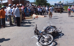 Hai nam sinh 16 tuổi đi xe máy bị xe ben cán chết