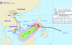 Thời tiết 16/12: Mưa lớn, siêu bão Melor hướng về Trường Sa