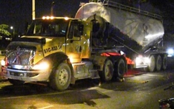 Tài xế xe bồn thổ huyết, đột tử giữa đường
