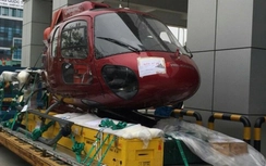 Cận cảnh trực thăng quay phim King Kong ở Việt Nam