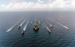 Tàu sân bay Mỹ tới biển Đông, Trung Quốc "lui binh" ở Hải Sâm