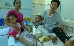 Nhóm côn đồ chém cả gia đình, không tha bé 3 tuổi