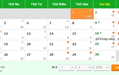 Nghỉ Giỗ tổ Hùng Vương, 30/4 và 1/5 tổng cộng 1 tuần