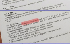 Xôn xao cảnh nóng "Hậu duệ mặt trời" vào đề kiểm tra Vật lý