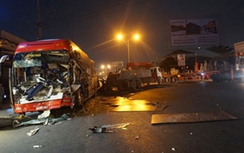 Xe khách tông xe tải, phụ xe tử vong tại chỗ