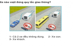 Chi tiết 450 câu lý thuyết sát hạch lái xe mới nhất