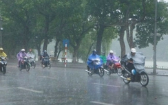 Thời tiết ngày 31/8/2017: Bắc Bộ mưa mát, áp thấp ở Biển Đông