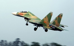 Ảnh: Tìm kiếm Su-30KM2 mất tích ở Nghệ An