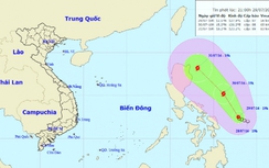 Thời tiết hôm nay 30/7: Áp thấp có thể thành bão vào biển Đông