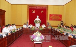 Tổng Bí thư lần đầu tham gia Đảng ủy Công an Trung ương