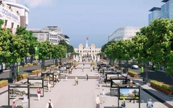 Phố đi bộ Nguyễn Huệ chạy nước rút trước ngày 30/4