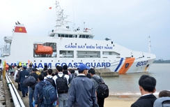 Tàu khách ra vào đảo Lý Sơn đã hoạt động bình thường