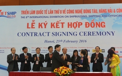 Hợp đồng đóng tàu ký tại Vietship 2016 đạt hơn 500 tỷ đồng