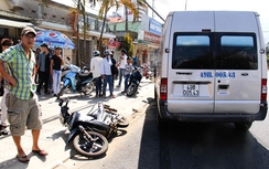 Lâm Đồng: Xe khách 16 chỗ tông 4 xe máy liên hoàn ngày Tết