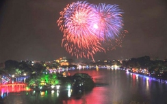 31 điểm bắn pháo hoa tại Hà Nội đêm Giao thừa 2016