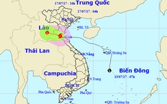 Bão số 2 đi sâu vào đất liền, Bắc Trung Bộ mưa to