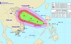 Áp thấp nhiệt đới trên biển Đông mạnh thành bão, giật cấp 14