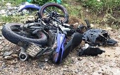 Xe máy tông thẳng vào xe cẩu, nam thanh niên chết thảm