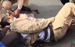 Đội CSGT có 4 thương binh vì bị "lao thẳng xe vào người"