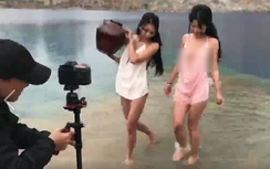 Hai cô gái khoe thân ở "Tuyệt tình cốc" Hải Phòng là ai?