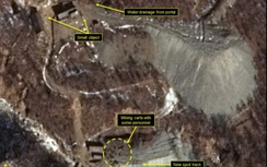 Phát hiện hoạt động mới tại bãi thử hạt nhân của Triều Tiên