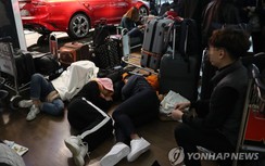 Sân bay Incheon hoãn, hủy chuyến bay vì sương mù dày đặc