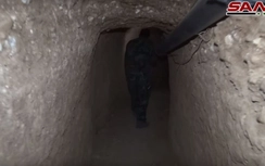 VIDEO: Quân đội Syria phát hiện đường hầm của phiến quân