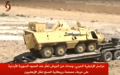 VIDEO: Syria thu giữ vũ khí xuất xứ châu Âu dọc biên giới Jordan