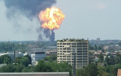 VIDEO: Nổ lớn rung chuyển gần sân bay ở Bologna, 57 người thương vong